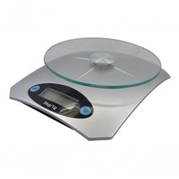 Balança de Cozinha Digital Precisao Prata 5 Kg Kl - 1