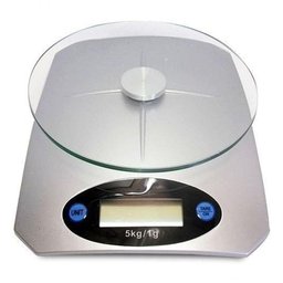 Balança de Cozinha Digital Precisao Prata 5 Kg Kl - 2