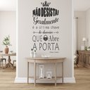 Ver imagem 1 de Adesivo de Parede Decorativo Frase Não Desista -paulo Coelho