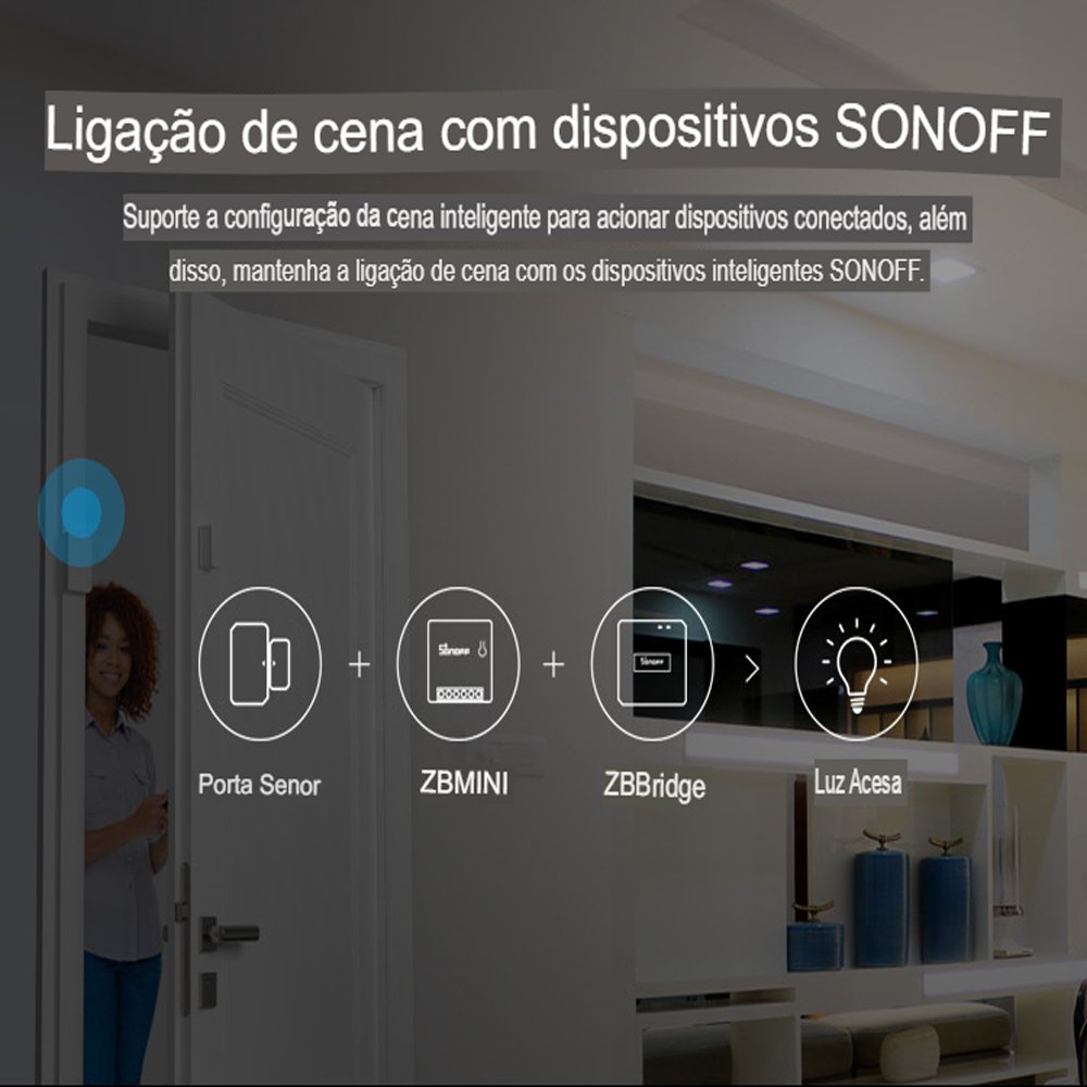 Sonoff Mini Zigbee 3.0 (ZBMINI) Pronta Entrega Automação Residencial Casa Inteligente Smart Home - 9