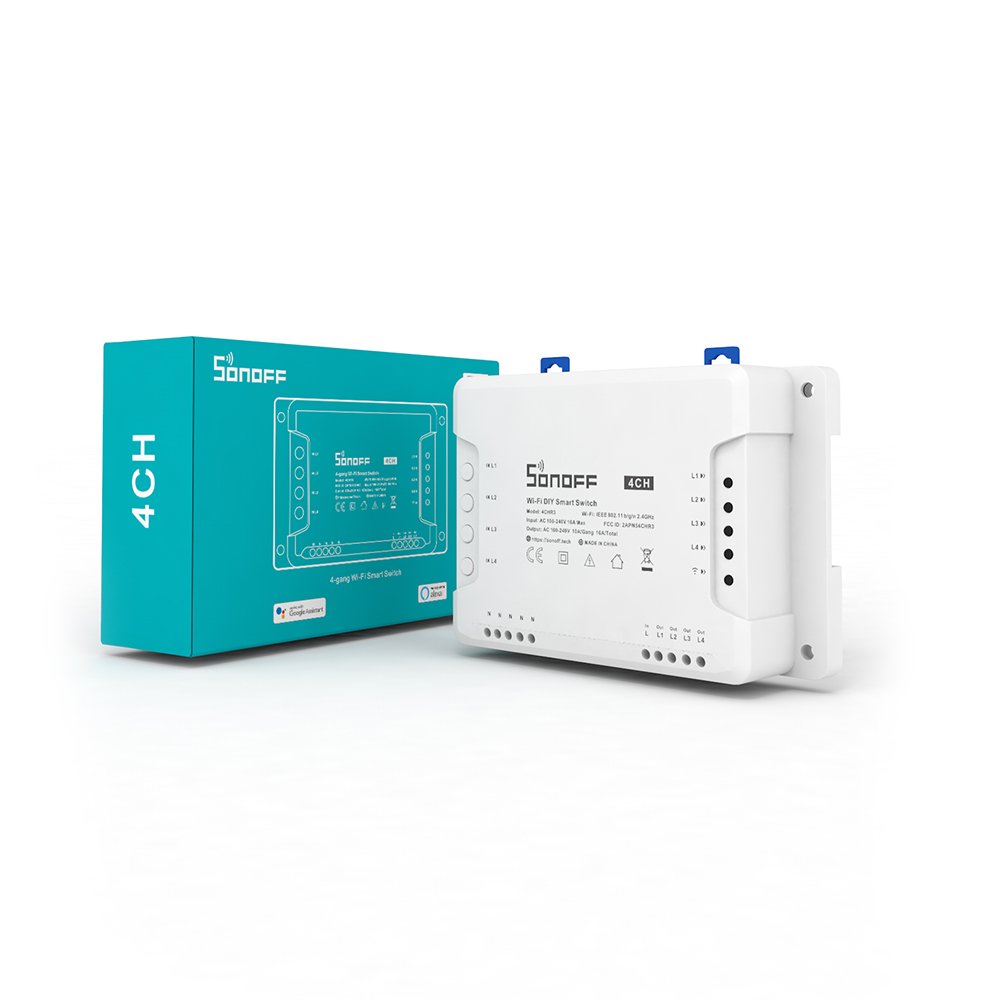 Sonoff 4CH R3 WiFi Pronta Entrega Automação Residencial Casa Inteligente Smart Home - 6