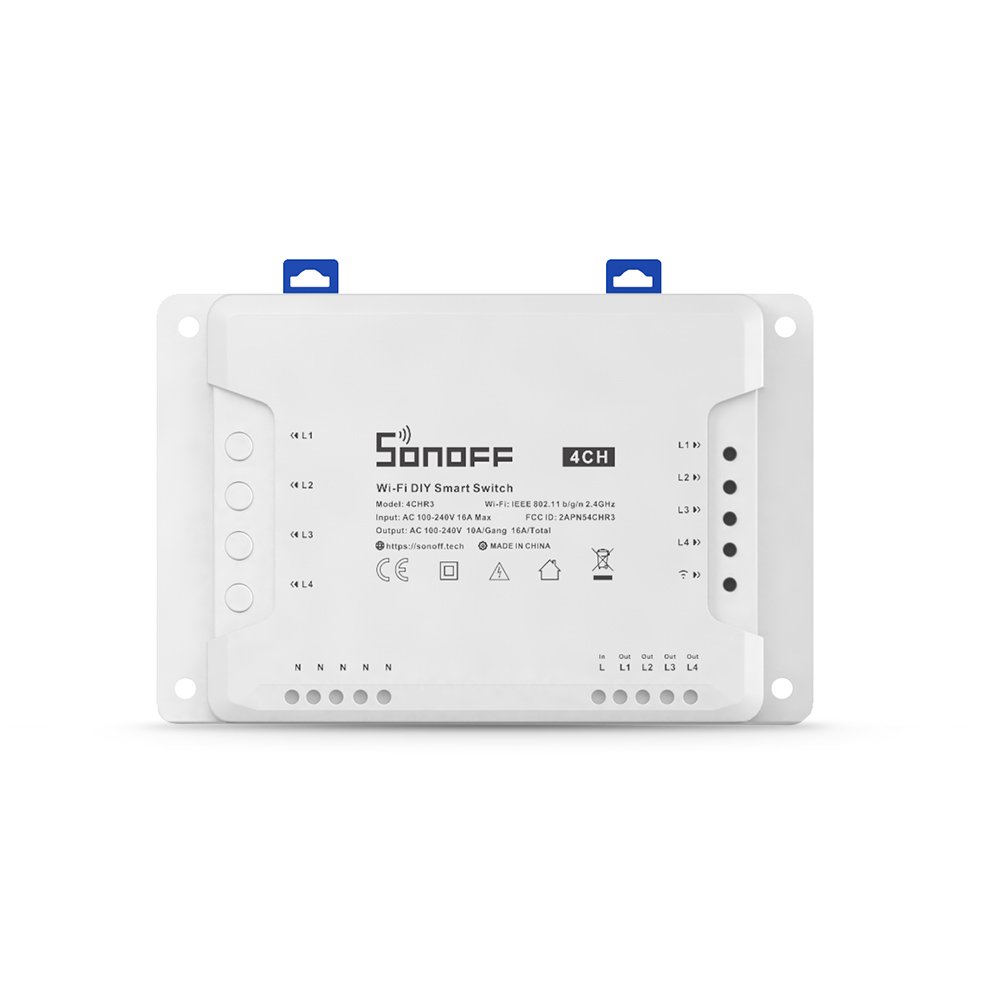 Sonoff 4CH R3 WiFi Pronta Entrega Automação Residencial Casa Inteligente Smart Home - 5