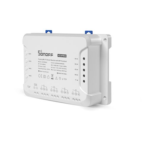 Sonoff 4CH PRO R3 WiFi e RF433MHz Pronta Entrega Automação Residencial Casa Inteligente Smart Home