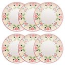 Ver imagem 2 de Conjunto de 6 Pratos Rasos 26Cm Unni Lima