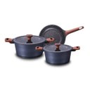 Ver imagem 1 de Conjunto De Panelas Titanium 3 Peças Mta Alta Performance