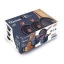 Ver imagem 2 de Conjunto De Panelas Titanium 3 Peças Mta Alta Performance