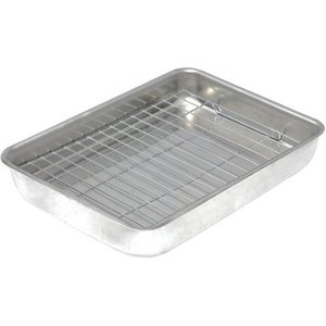 Assadeira Alta Com Grelha Nº 4 39 X27x 6,5 5,4 Litros