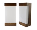 Ver imagem 1 de Arandela Madeira/Acrílico Reta Imbuia 20cm LED 5W 6000K MadeLuz Arandela Antares Reta