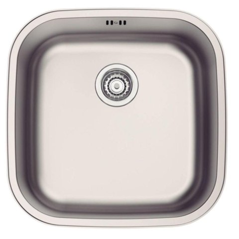 Cuba Tramontina para Pia Cozinha Inox Escovado 40x40cm Aria Max 40 Bs Embutir ou Sobrepor