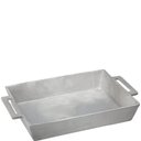 Ver imagem 1 de Assadeira Alumínio Fundido Retangular Com Alça 34 X23 X 6 Cm