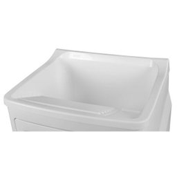 Gabinete Plástico com Tanque 15L 1 Porta Gtq0 Branco/Preto Astra - 4