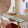 Passadeira para Mesa em Junco 1,00mt X 30cm Caminho Mesa Decore Fácil Shop - 1