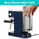 Ver imagem 5 de Casabrews Máquina de Espresso 20 Bar com Vaporizador de Leite (azul Safira)