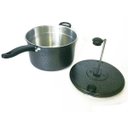 Ver imagem 2 de Panela Pipoqueira Nº22 4,8 Litros Alumínio Craqueada