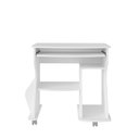 Ver imagem 5 de Escrivaninha/Mesa para Computador 160 Branco e Porta-Revista Lateral - Artely 003092