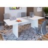 Mesa de Reunião 8 Lugares 230x90 Branco e Cinza Mcom - 3