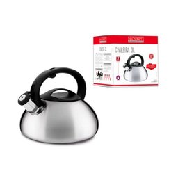 Chaleira Indução Inox com Apito 3 Litros Hauskraft - 2