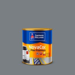 TINTA PISO FOSCO 0,9L NOVACOR CINZA CHUMBO - 1