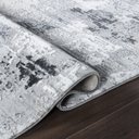 Ver imagem 2 de Tapete Sala Quarto 3,00x3,50m Vienna - Todos Desenhos - Coleção Pemogo Cor:cinza Estonado