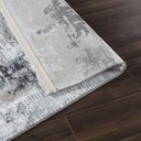 Ver imagem 5 de Tapete Sala Quarto 3,00x3,50m Vienna - Todos Desenhos - Coleção Pemogo Cor:cinza Estonado