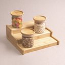 Ver imagem 4 de RACK ORGANIZADOR EXTENSÍVEL DE BAMBU - OIKOS