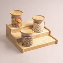 RACK ORGANIZADOR EXTENSÍVEL DE BAMBU - OIKOS - 4