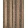 Cortina Sala Jacquard 2.80m X 1.70m Semi Blackout Requinte Varão Simples:Castor - 2