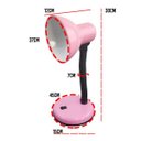 Ver imagem 7 de Luminária de Mesa Abajur Articulavel Flexivel Escritório Sala Trabalho Iluminaçao Leitura Estudos