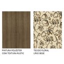 Ver imagem 7 de Kit 4 Cadeiras de Jantar 4290 Madesa Rustic/lírio Bege