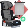 Cadeirinha Bebê Reclinável Carro 15 A 36 Kg Infantil Protege Burigotto Cinza + Cortina Protetora - 1