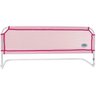 Grade de Proteção Para Cama Segurança Para Bebê Criança Sem Furação Tubline Grade Protetora - Rosa - 1