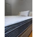 Ver imagem 6 de Cama Box Baú Blindada com Colchão Riviera Molas Ensacadas 25cm:corino Bege/casal
