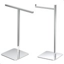 Ver imagem 2 de Porta Papel Higiênico de Chão Inox e Toalha Lavabo Nice