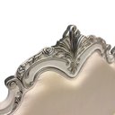 Ver imagem 5 de Cabeceira de Cama Casal Imperial Rainha Branco Perolado com Detalhes Prata