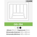 Ver imagem 3 de Organizador de Talheres OG-194 Preto 555x495 Mm FERGRAF