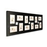 Porta Retrato Multifotos Molduras Marília 12 Fotos - Preto - 1