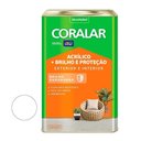 Ver imagem 1 de Tiinta Acrílica Semi Brilho Mais Brilho e Proteção Coralar Branco 18l - Coral