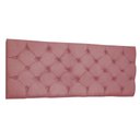 Ver imagem 5 de Painel Capitonê Casal 140cm Jade Suede Slk Decor Painel Jade Rosa Claro