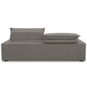 Ver imagem 6 de Sofá Retrátil Reclinável para Sala 4 Lugares 280cm Senzi F04 Veludo Marrom Claro - Lyam Decor