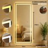 Espelho Led Touch Retangular 170x70cm 3 Cores Corpo Inteiro Parede Quarto Loja Banheiro Decoração - 7