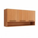 Ver imagem 2 de Armário Aéreo de Cozinha Plus 3 Portas com Nicho 120cm Espresso Móveis