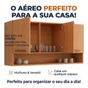 Ver imagem 6 de Armário Aéreo de Cozinha Plus 3 Portas com Nicho 120cm Espresso Móveis