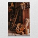 Ver imagem 2 de Quadro Decorativo Coleção Alme Retrô Sem Moldura e Sem Vidro 40X60