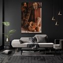 Ver imagem 1 de Quadro Decorativo Coleção Alme Retrô Sem Moldura e Sem Vidro 40X60