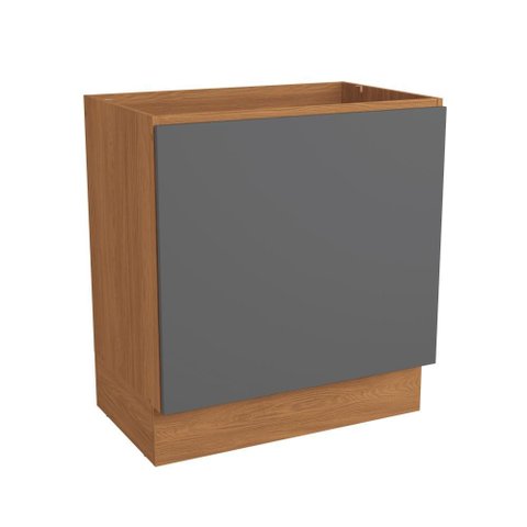 Balcão para Forno de Embutir Kappesberg Pixel Canela/cinza Sagrado 80cm
