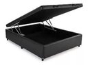 Ver imagem 1 de Cama Box Baú Casal Reforçada 138x188 Corino Preto