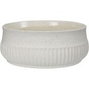 Ver imagem 1 de Centro Mesa Decorativo Fruteira Home&co Cerâmica 9x20x20cm Marfim