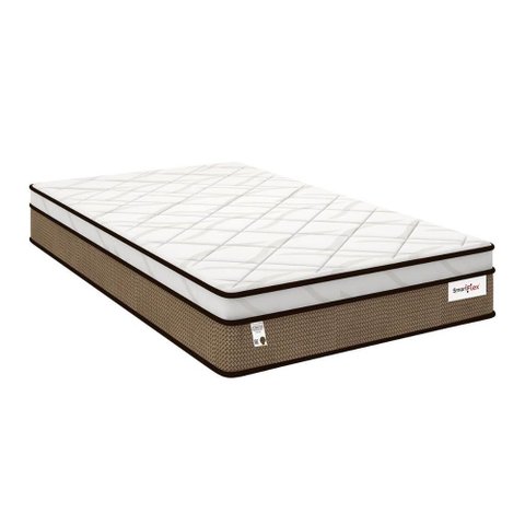 Colchão Casal Molas Ensacadas Masterpocket Smart Flex Euro Pillow (138x188x28) - Plumatex