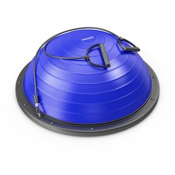 Meia Bola Ginástica Suíça 58cm Pilates Yoga com Bomba Inflável - 2