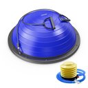 Ver imagem 1 de Meia Bola Ginástica Suíça 58cm Pilates Yoga com Bomba Inflável